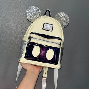 Disney main attraction, loungefly Space Mountain